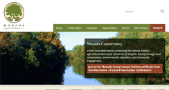 Desktop Screenshot of manada.org